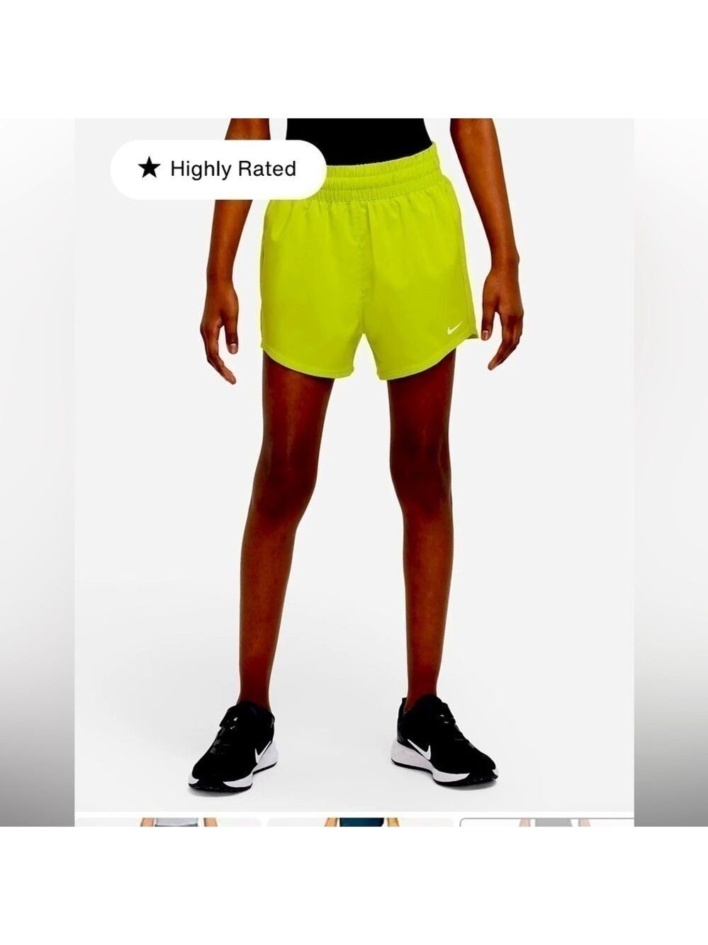 🔥NWT🔥 Nike One
Big Kids' (Girls') Dri-FIT High-Waisted Woven Training Shorts